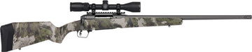 Savage 110 Woodland Hunter XP 450 Bushmaster 22" 3+1 Bolt Action Rifle - Tungsten/Camo