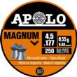 Apolo Pellets Magnum .177 Cal 8.48gr Pointed Pellets - 250 ct