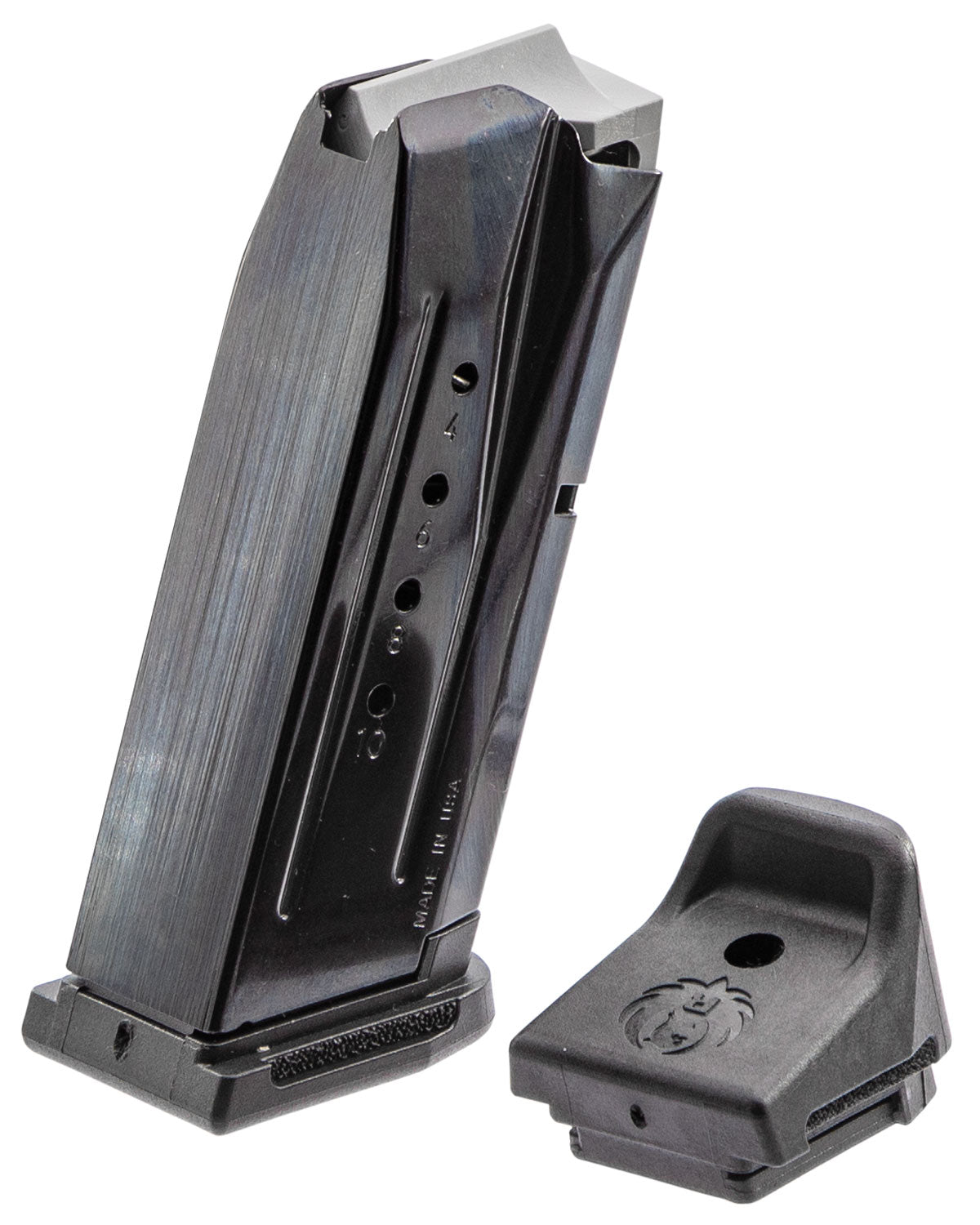 Ruger Security-9 Compact 9mm Luger 10-Rd Black Oxide Alloy Steel Magazine