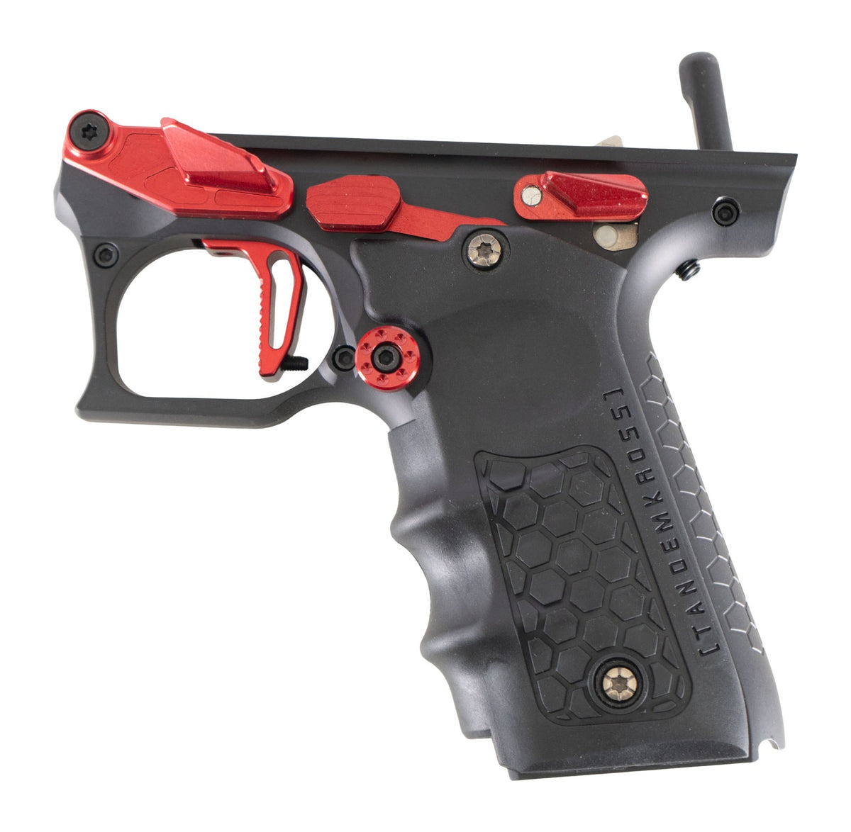 Tandemkross Tandemized Cthulhu Grip Frame Lower for Ruger Mark IV & 22/45 Black/Red