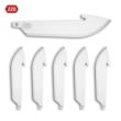 Outdoor Edge RazorSafe 2.2" Drop Point Replacement Blades 420J2 SS Satin - 6 Pack