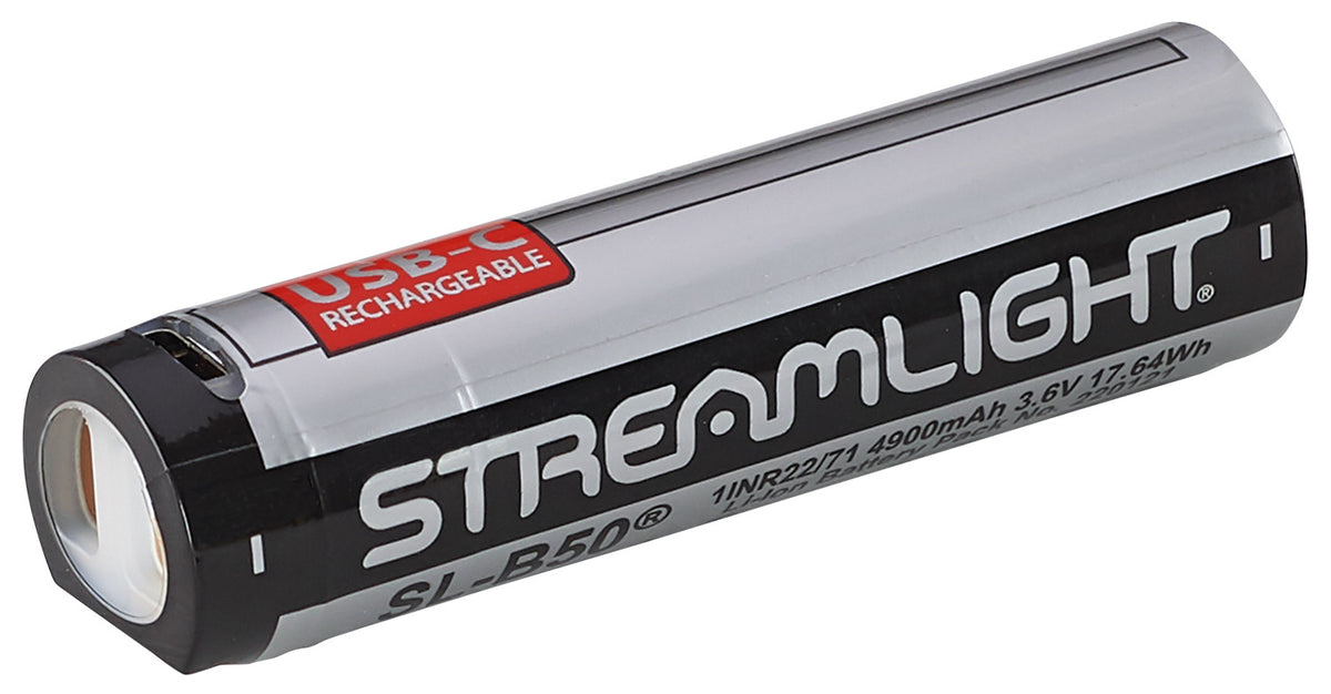 Streamlight SL-B50 USB-C Rechargeable Battery 3.6V 4900mAh
