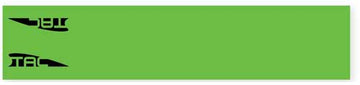 TAC Vanes Standard Arrow Wrap 4.675" Green 13 Pack