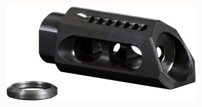 Yankee Hill Machine Slant Muzzle Brake/Compensator 9mm/6.8 SPC/7.62x39 1/2x36