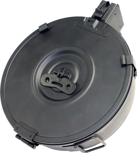 Iver Johnson Arms AK-47 7.62x39mm 100-Rd Drum Magazine - Black Steel