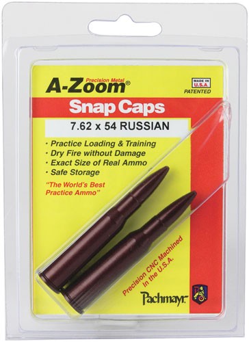 A-Zoom Metal Snap Cap 7.62x54R 2-Pack