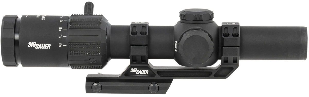 Sig Sauer TANGO-MSR 1-8x24mm 30mm SFP Illuminated MSR BDC-8 Rifle Scope with ALPHA-MSR Mount