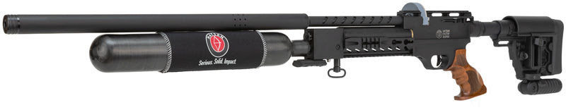 Hatsan Factor Sniper Long .25 Cal 19-Rd PCP Air Rifle - Black