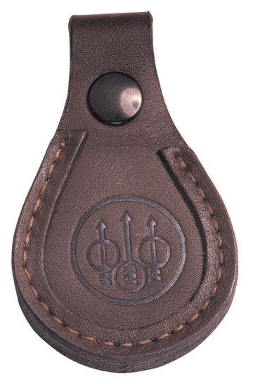 Beretta Barrel Rest Toe Pad Brown Leather 4" x 2.5"