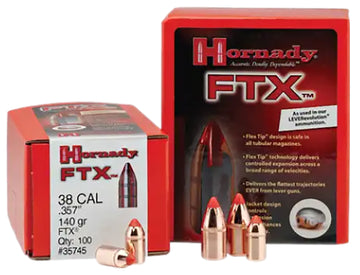 Hornady FTX .44 Cal .430 225gr Reloading Bullets - 100/Box