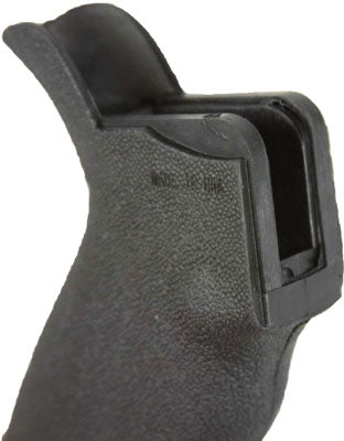 J&E Machine Tech Textured Rubber Pistol Grip w/Storage Black
