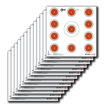 Allen EZ Aim 11 Spot Paper Target 12x12 13-Pack