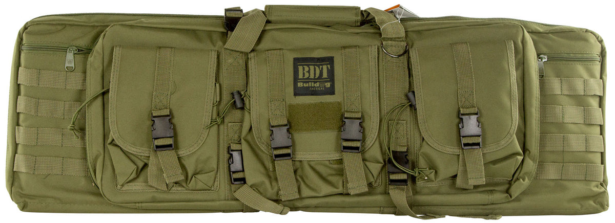 Bulldog BDT Tactical 36" Single Rifle Case Green 600D Polyester