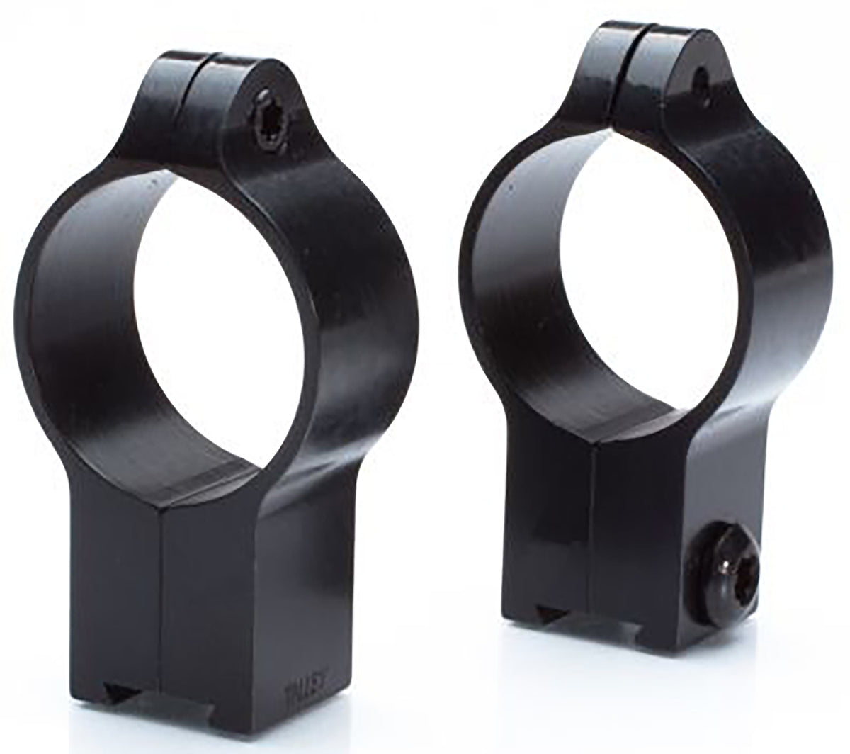 Talley Manufacturing 22CZRH Rimfire 1" High Scope Rings - CZ 452/455/457/512/513 11mm Dovetail Black