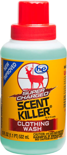 Wildlife Research Scent Killer Super Charged Clothing Wash 18oz - Case of 6 Bottles