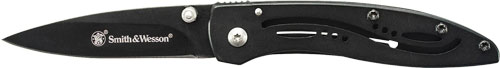 Smith & Wesson CKLPB Little Pal 2.3" Drop Point Folding Pocket Knife - Black