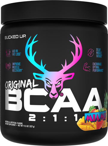 Bucked Up Original BCAA Miami 30 Servings Post-Workout Supplement