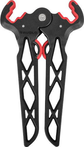 TruGlo Bow-Jack Folding Bow Stand 7.25" Black/Red