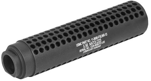 Guntec USA AR-15 SOCOM Style Fake Suppressor 1/2x28 TPI Black Anodized