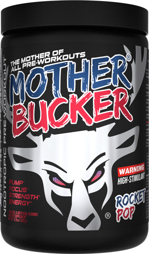Bucked Up Mother Bucker Pre-Workout Rocket Pop 20 Servings