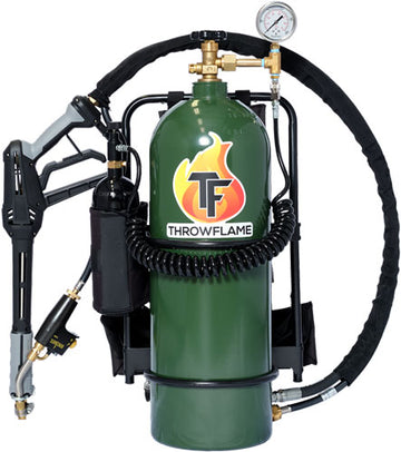 Throwflame X 15 Flamethrower Forest Green 50ft Range 3.3 Gallon