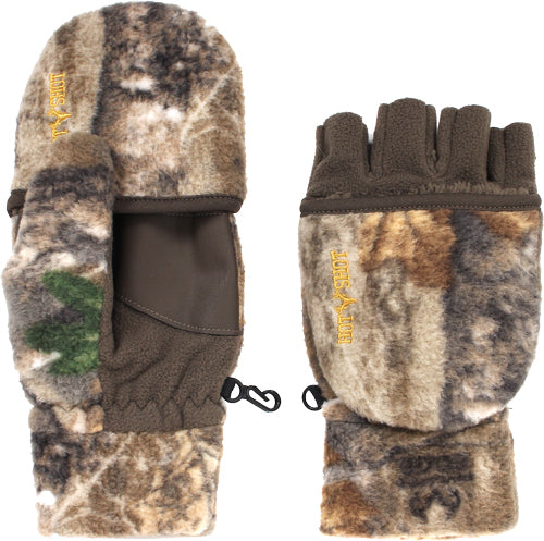 Hot Shot Bulls-Eye Pop-Top Mitten HF2 Fleece Insulated Realtree APX XL