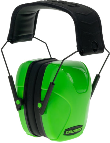 Caldwell Youth Passive Earmuff 24dB NRR Neon Green