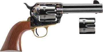 Cimarron Pistolero 45 LC/45 ACP 4.75" 6-Shot SAO Dual Cylinder Revolver