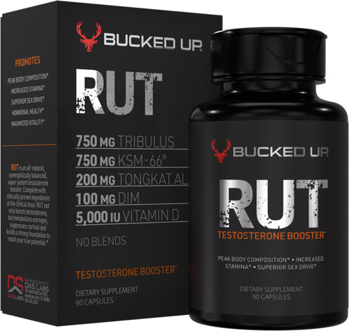 Bucked Up RUT Testosterone Booster 30 Servings 90 Capsules