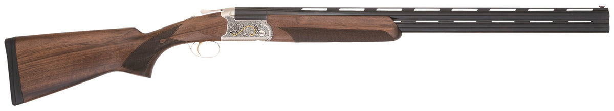 TriStar Trinity II 20 Gauge 3" 28" VR 2-Rd O/U Break Open Shotgun - Silver/Walnut