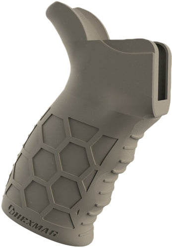 HexMag Tactical Grip HTG SureGrip Kit FDE Rubber Pistol Grip AR-15/AR-10