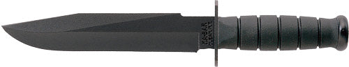 Ka-Bar Fighter 8" Straight Edge Fixed Blade Knife w/ Plastic Sheath