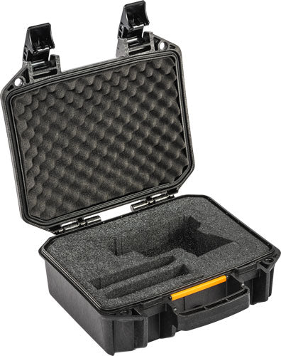 Pelican V100PF1 Vault Pistol Case Universal Pre-Cut Foam Black