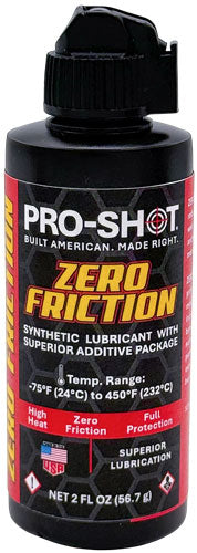 Pro-Shot Products Zero Friction 2 oz Squeeze Bottle Synthetic Lubricant