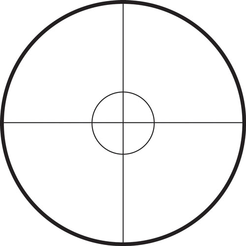 Traditions 3-9x40mm Circle Reticle Riflescope - Black Matte