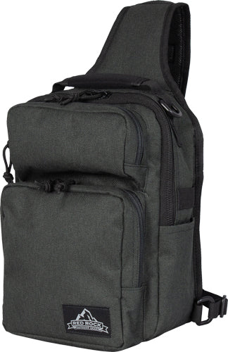 Red Rock Gear Urban Rover Sling Bag 9L Black 600D Polyester
