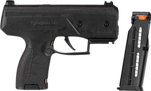 Byrna Technologies CL Compact Launcher .61 Cal 5-Rd CO2 Powered Basic Kit w/ 2 Mags & Projectiles - Black w/ White Sights