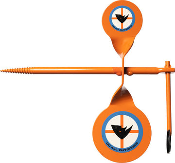 Do All Traps Double Tree Spinner .177 Cal Airgun Steel Target