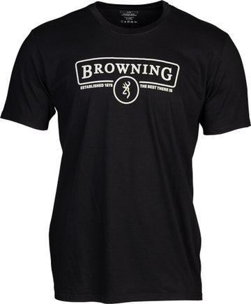 Browning Contour Short Sleeve T-Shirt Black XL