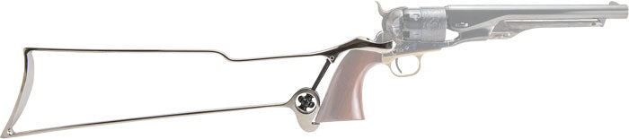 Cimarron Revolver Shoulder Stock 1860/1851/1861 Steel