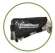 Traditions A1878 Rifle Stock Pack Fits Most Break-Action Muzzleloaders - Black Nylon