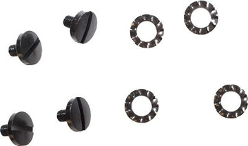Beretta Grip Screw Kit Slotted 4 ea. Screws and Washers - Matte Black