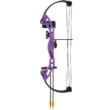 Bear Archery Brave Youth Compound Bow RH Purple 15-25 lb - Age 8+