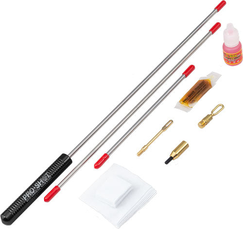 Pro-Shot Products Universal Cleaning Rod Kit 30" 3-Pc .22 Cal-12 GA