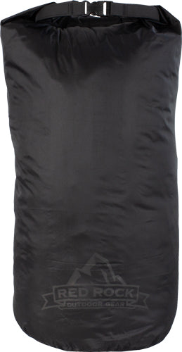 Red Rock Gear Roll-Top Dry Bag 25 Liter Waterproof Black