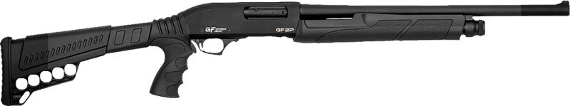 GForce Arms GF2P 12 Gauge 18.5" 7+1 Pump Shotgun - 3" Chamber, Pistol Grip, Black Synthetic