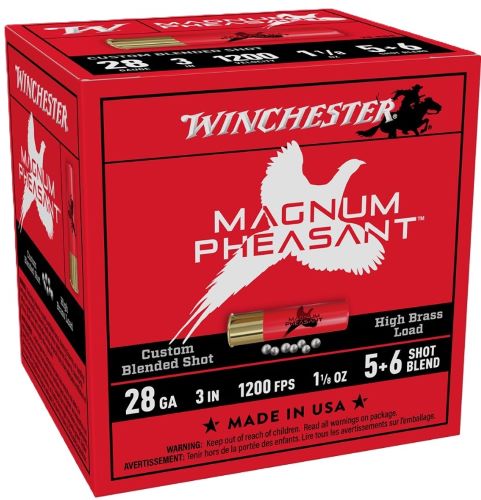 Winchester Magnum Pheasant 28 Gauge 2.75" 1-1/8oz #5 & #6 25 Rd