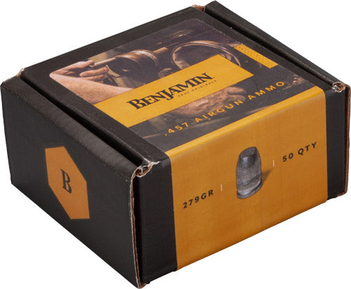 Benjamin .457 Caliber 279gr Flat Nose Pellets 50-Count