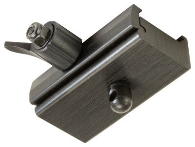 Tac Shield Sport Ridge Quick Lever Bipod Rail Mount Adapter Matte Black