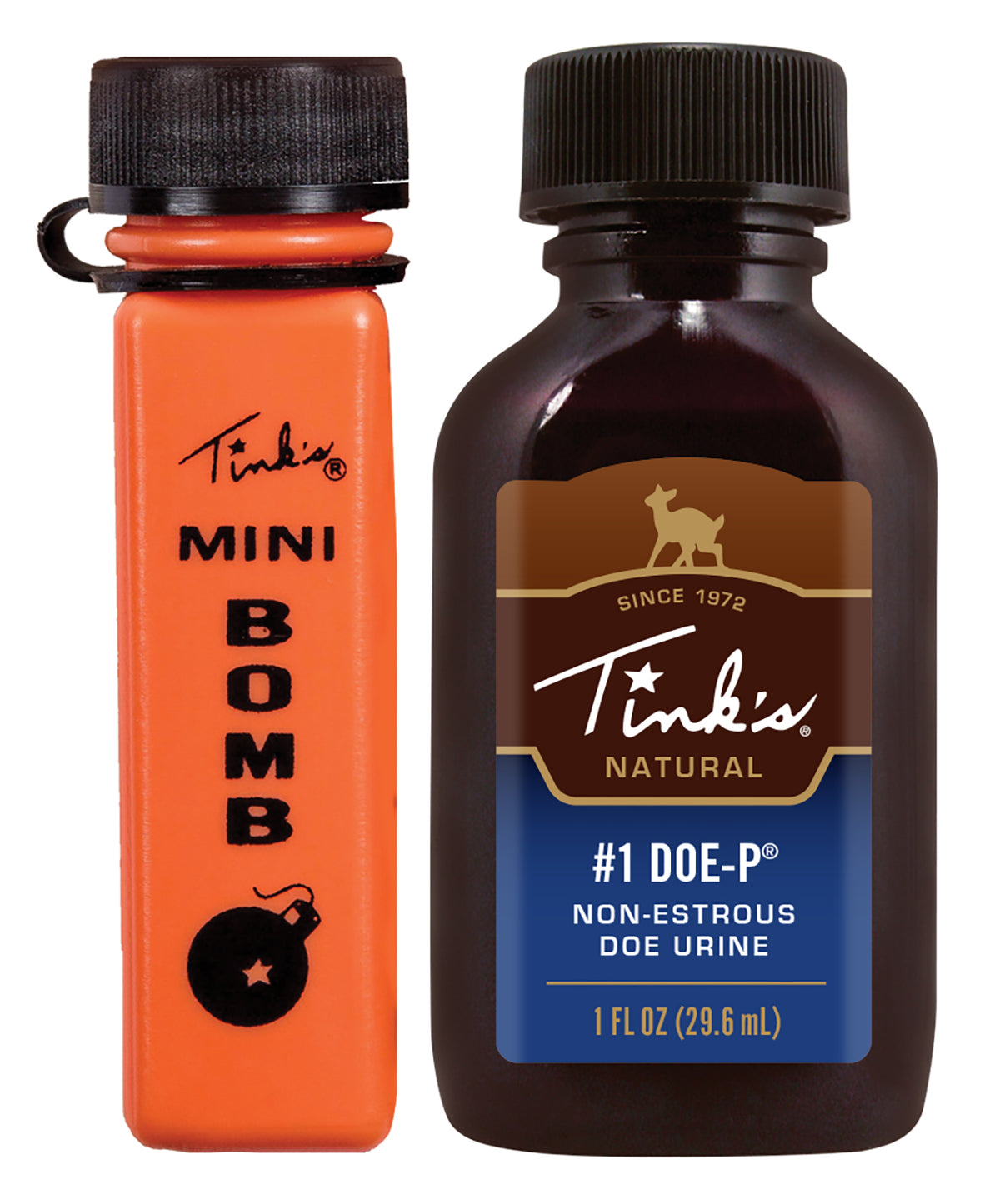 Tinks #1 Doe-P Non-Estrous Deer Lure 1 fl oz w/ Mini Bomb